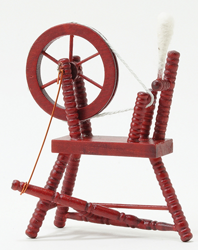 Spinning Wheel, Mahogany